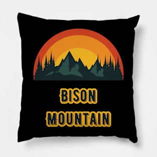 Bison Mountain Pillow