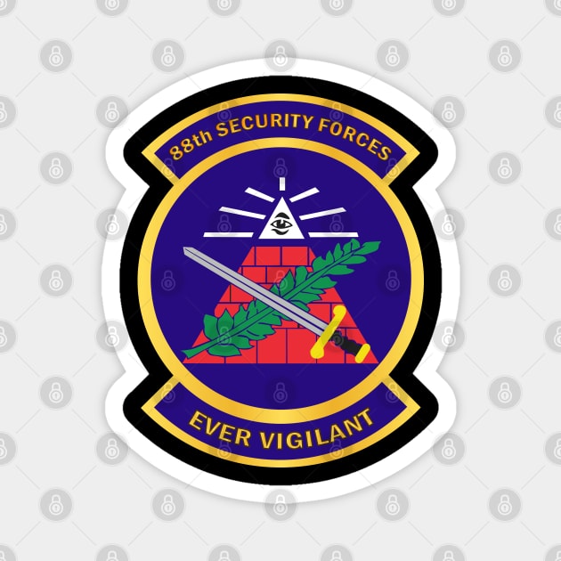 88th Security Force Squadron wo Txt Magnet by twix123844