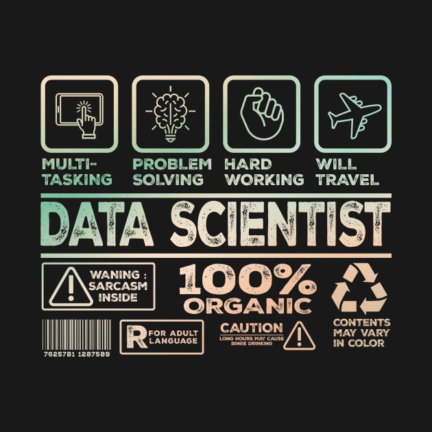 data scientist - retro design by SUMAMARU