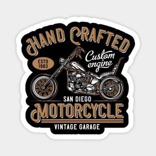 Vintage Motorcycles Magnet