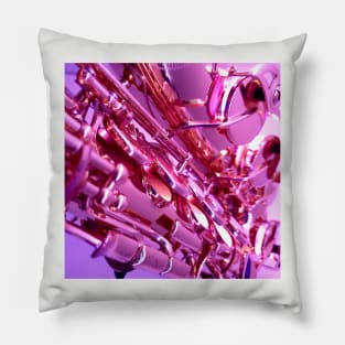 Pink reflections Pillow