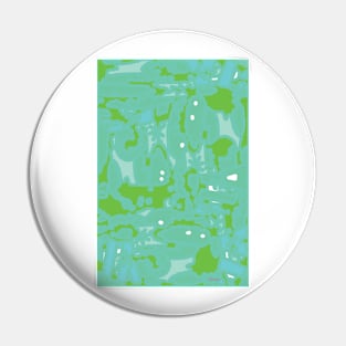 Turquoise Pattern Pin