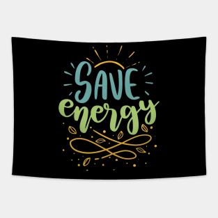 Save Energy Earth Day 2023 Tapestry