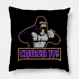 Gorilla Diversions Workout Crush It! Pillow