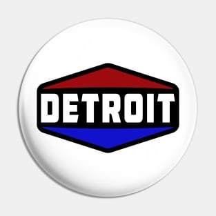 Detroit Michigan Pin