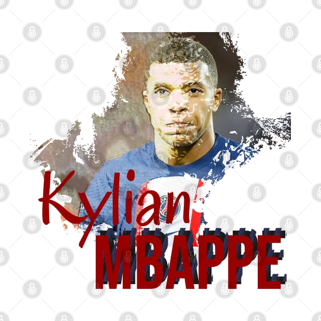 Kylian mbappe, Psg player and france by Aloenalone