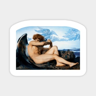 Fallen Angel Shirt Painting Lucifer Alexandre Cabanel Magnet