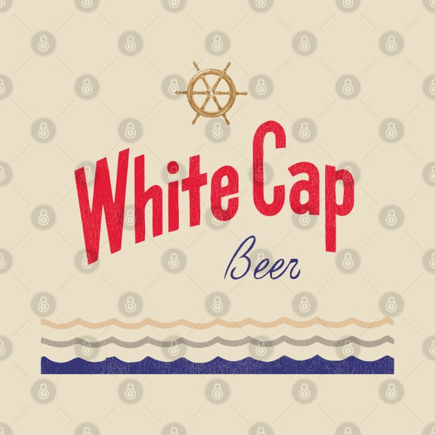 White Cap Beer Retro Defunct Breweriana by darklordpug