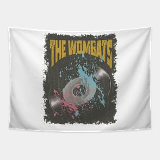 The Wombats Vintage Vynil Tapestry