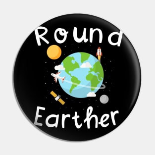 Round Earther Pin