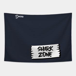 shark zone - Dotchs Tapestry