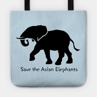 Save the Asian Elephants Tote