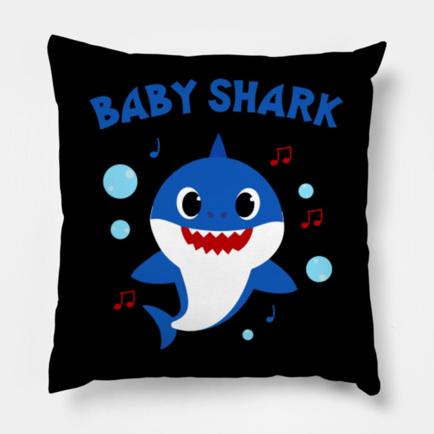 baby shark singing pillow