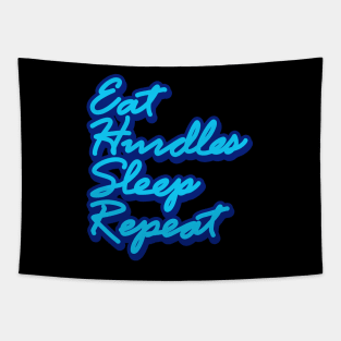 Eat Hurdles Sleep Repeat ✅ Tapestry