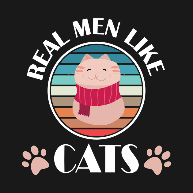 Real Men Like Cats by jerranne