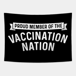 Vaccination Nation coronavirus Tapestry