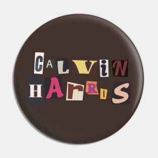 CALVIN HARRIS Pin