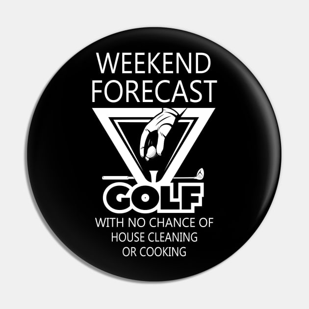 Weekend Forecast Golf Pin by golf365