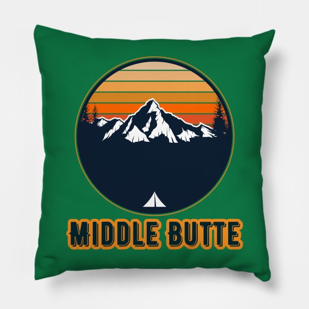 Middle Butte Pillow by Canada Cities