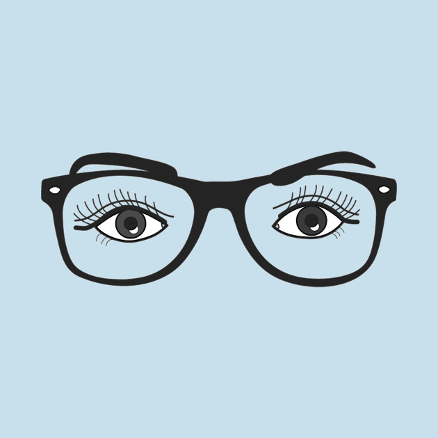 Disover hipster eyes - Hipster Glasses And Moustache - T-Shirt