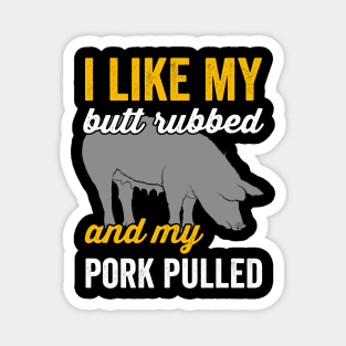 Funny Grilling Dad BBQ Season Meat Lover Magnet