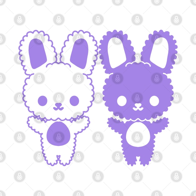 Fuzzy Bunnies Purple by TurboErin