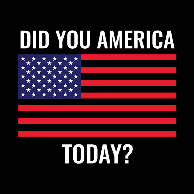 Did You America Today? by SillyShirts