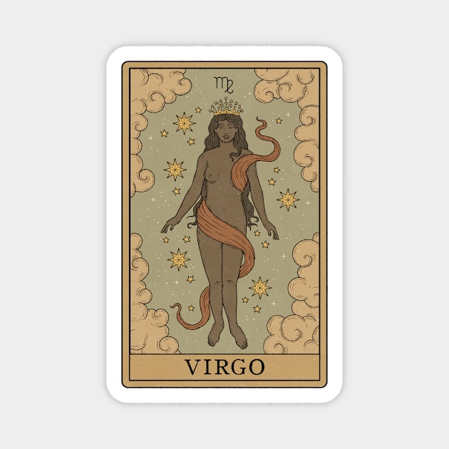 Virgo Card Magnet by thiagocorrea