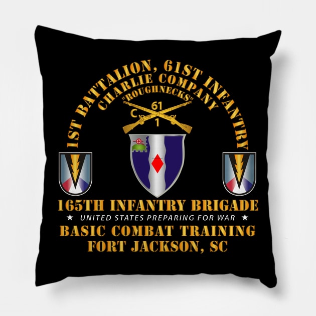 C Co 1st Bn 61st Infantry (BCT) - 165th Inf Bde Ft Jackson SC Pillow by twix123844