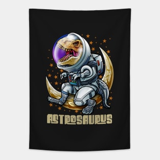 T-Rex Dinosaur Astronaut Tapestry