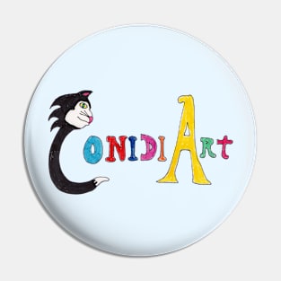 Conidi Art Logo Pin