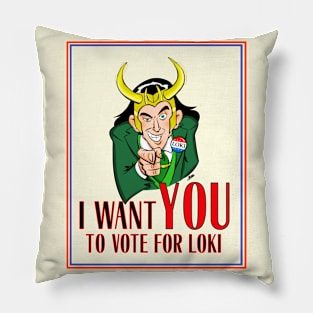 Vote for Loki Pillow