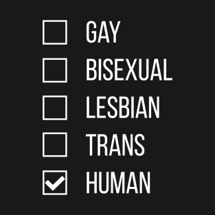 Human LGBT T-Shirt