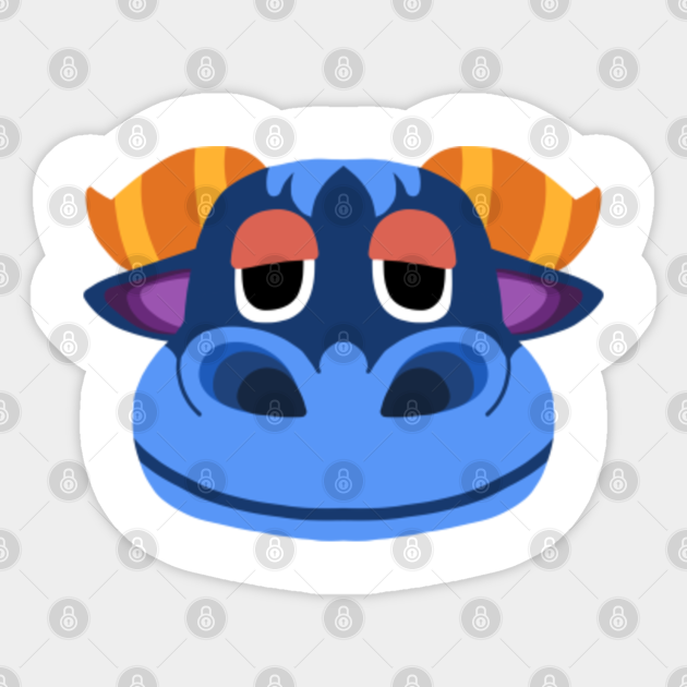 Animal Crossing Bulls Stu Animalcrossing Sticker Teepublic Community site for fans of animal crossing of all ages. teepublic