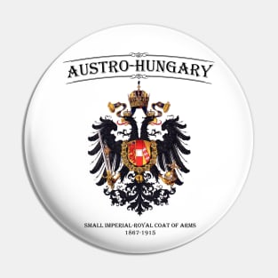 Austro-Hungary (white background) Pin