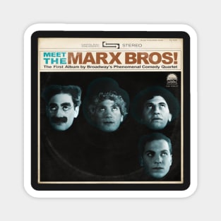 MEET THE MARX BROS! Magnet