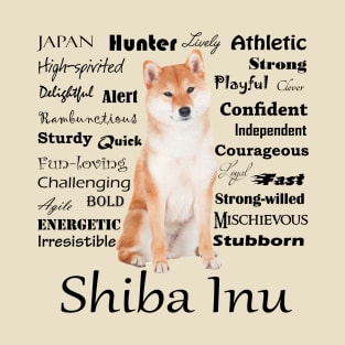 Shiba Inu Traits T-Shirt