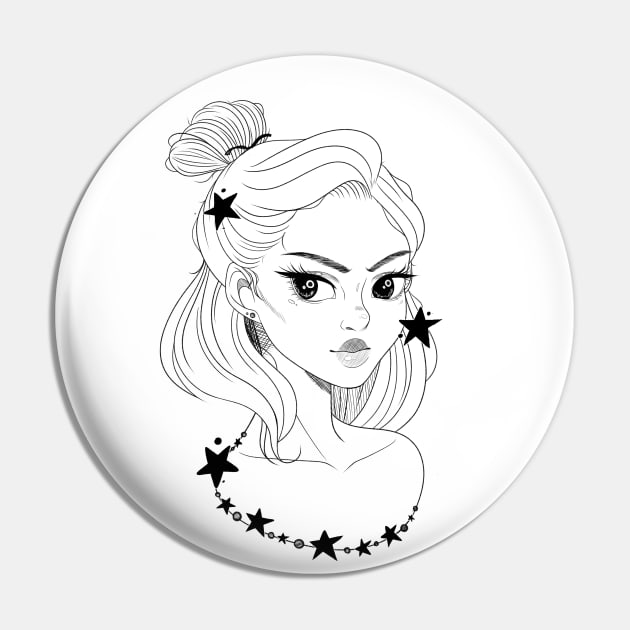 Stars Pin by PeppermintKamz