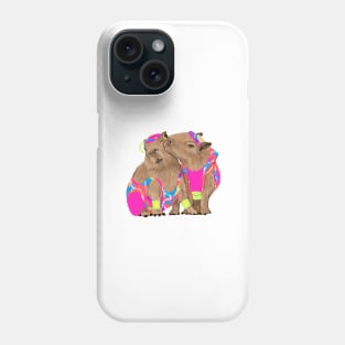 Capybarbie & Capyken Phone Case