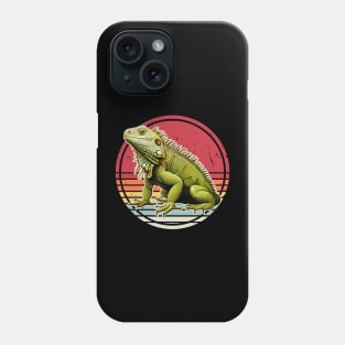 Iguana Retro Vintage Phone Case