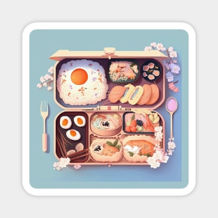 Bento box art Magnet