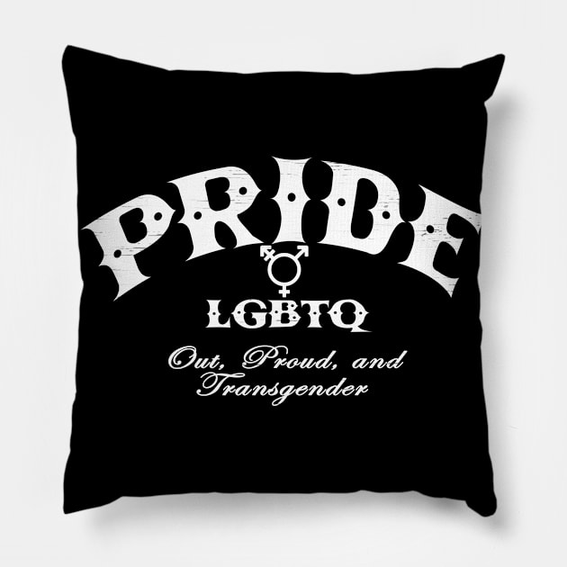 Transgender Pride - CBs style Pillow by ianscott76