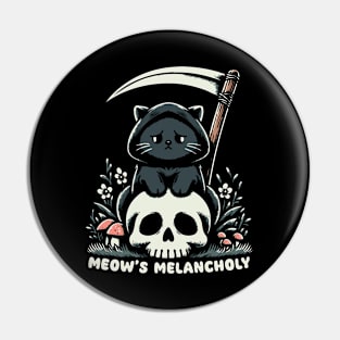 Meow's Melancholy Pin