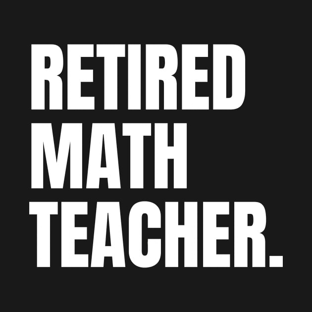 Retired math teacher by Artaron