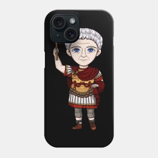 Claudius the Conqueror: A Majestic Design Celebrating the Military Triumphs of Rome's Emperor Phone Case