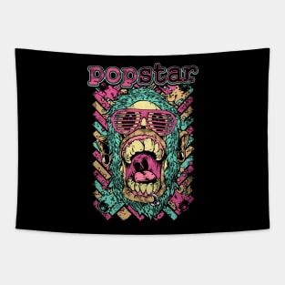 monkey popstar Tapestry