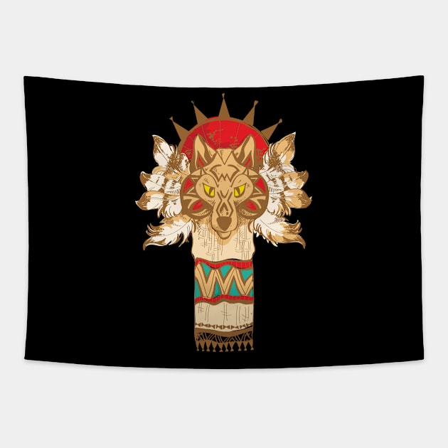 Wolf Totem Tapestry by saigon199x