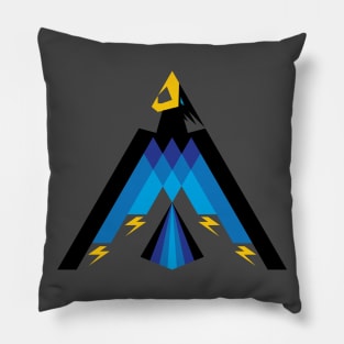 Triangular Thunderbird Pillow