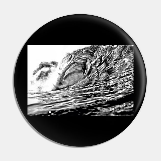 breaking wave Pin by bradyclarke