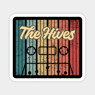 the hives cassette retro vintage Magnet